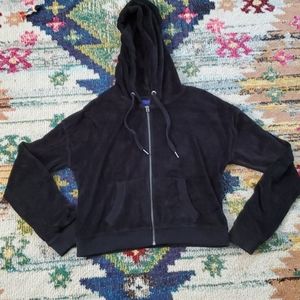 Veluor Zip up Hoodie